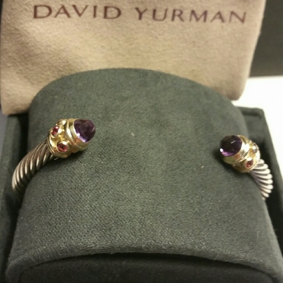David Yurman Jewelry - David Yurman Renaissance SS/14K Gold Cuff
